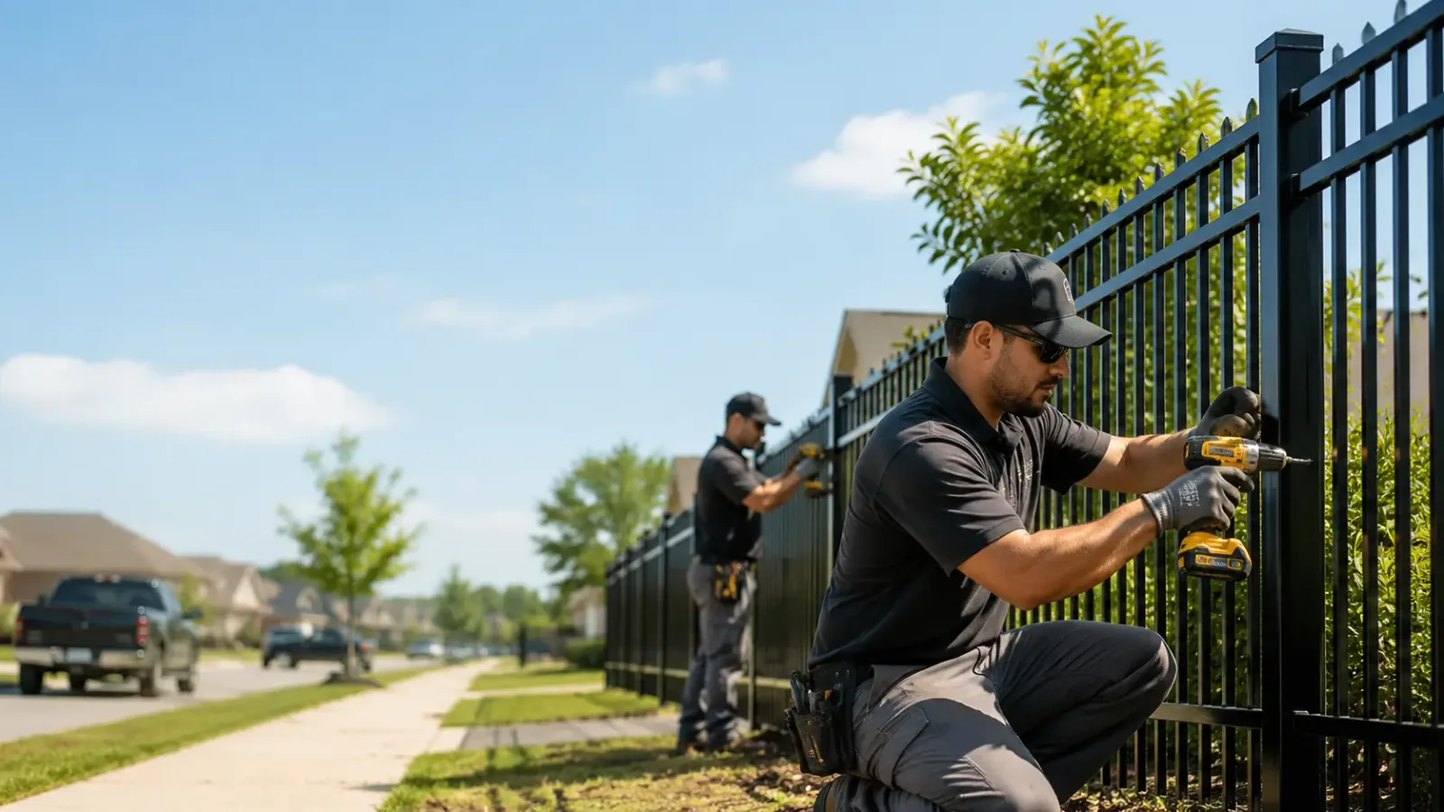 Metal Fence Installation in Newhall, CA